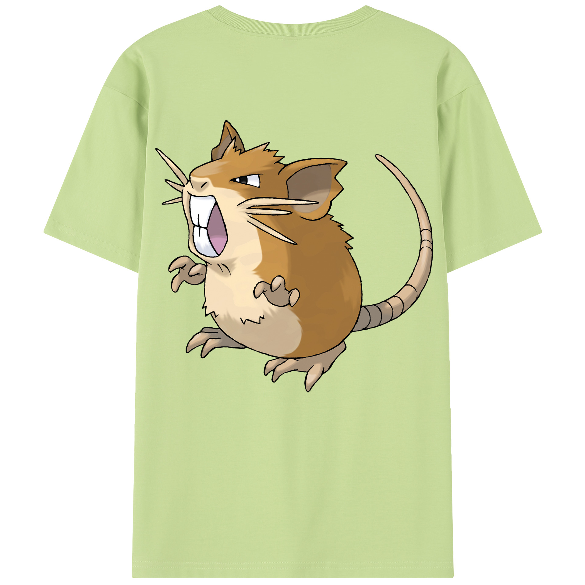 （画像用） ポケットモンスター Pokémon 綿100％半袖Tシャツ（背面プリント）